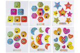 Stickers Smiley Glanzend